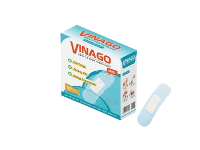 Băng Cá Nhân Vinago Trong Hộp 102 Miếng